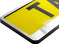 CHROME FRONT Car Number Plate Surround Holder FOR ANY CAR TRUCK VAN TRAILER CAR